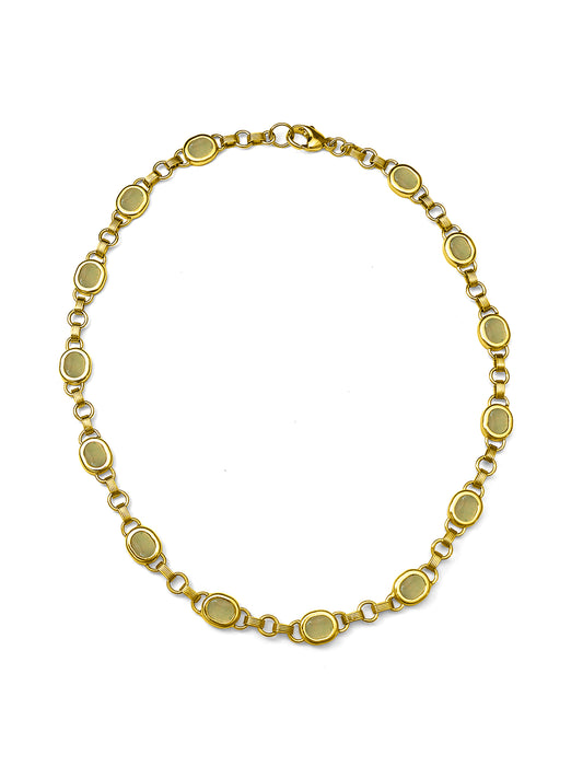 Aventurine Station Necklace
